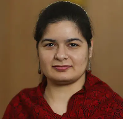 Photo of Gouri Malhotra, CEO of MicroWellness, dedicated to driving mental health accessibility and innovation.